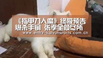 《指甲刀人魔》终极预告爆杀手锏 张孝全倾尽所有宠溺周冬雨【开云体育官网】(图4) 开云体育官网
