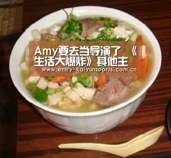 Amy要去当导演了 《生活大爆炸》其他主演近况如何?_开云官网(图1) 开云官网